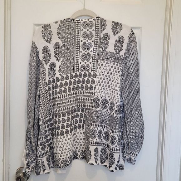 Chico's Geometric Cardigan Size 16 (Chico's 3) - Picture 2 of 5